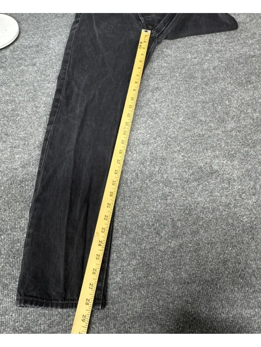 Levi's 501 Original Fit Men's Jeans - Black, Size 30
